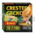 Gecko Food Crested Gecko Food 4pcs EXO TERRA