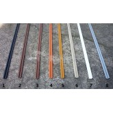 Guides for glass terrarium single track PVC - 100cm