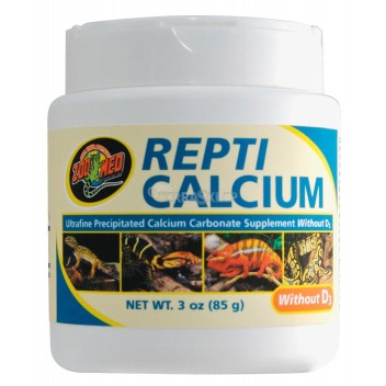 Repti Calcium wapno bez witaminy D3 85g ZOO MED