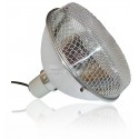 Lamp with ceramic holder 252mm + protective mesh SILVER REPTI GOOD