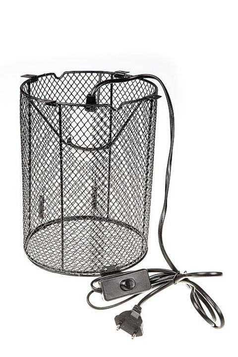 Lampa osłona na żarówkę promiennik 160mm z oprawką REPTI GOOD