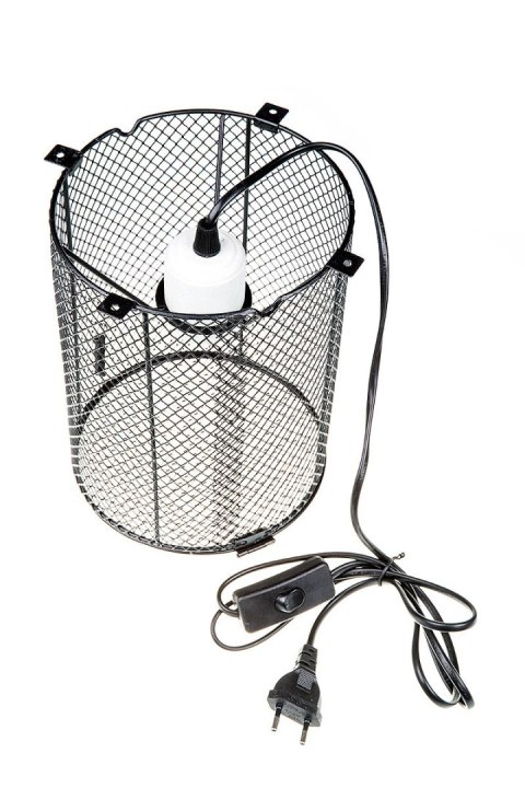 Lampa osłona na żarówkę promiennik 160mm z oprawką REPTI GOOD