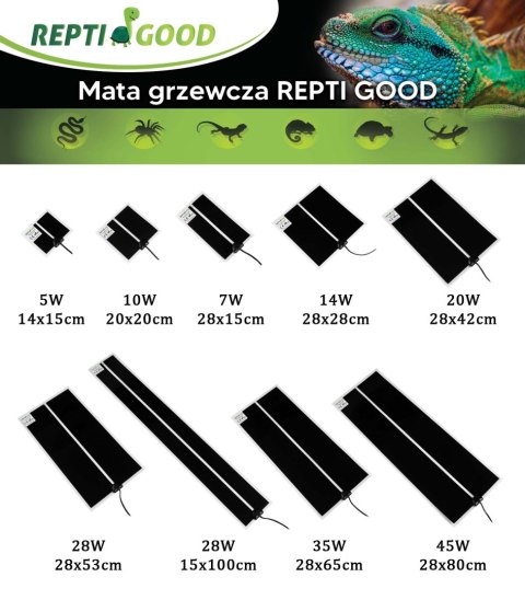 Mata grzewcza 5 - 45W REPTI GOOD