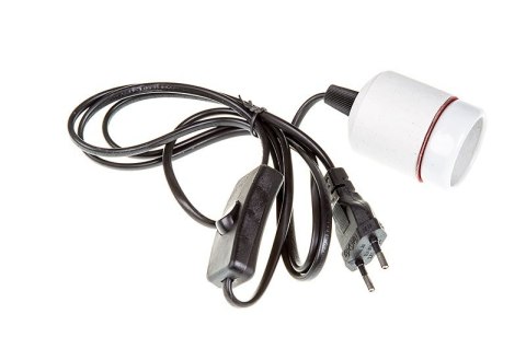 Oprawka ceramiczna z przewodem i włącznikiem REPTI GOOD