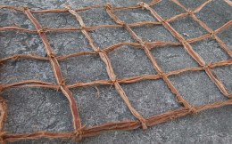 Siatka naturalna do wspinania