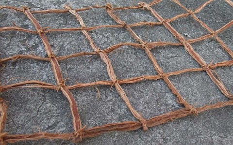 Siatka naturalna do wspinania