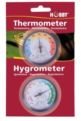 Termometr i higrometr analogowy HOBBY