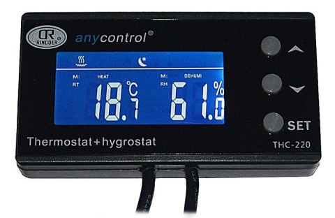 Termostat hygrostat THC-220 RINGDER