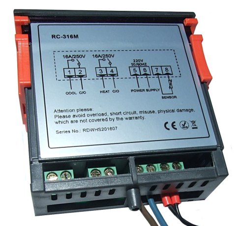 Termostat panelowy RC-316M RINGDER