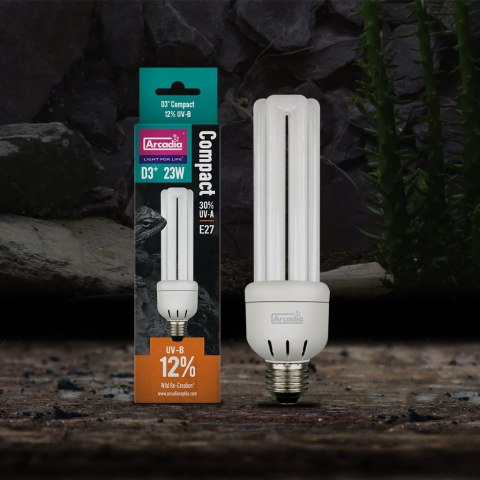 Żarówka UVB 12% 23W Desert ARCADIA