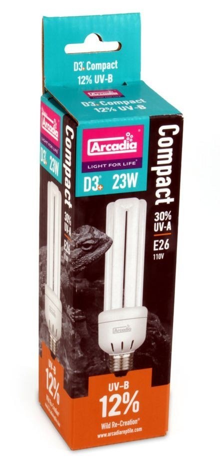 Żarówka UVB 12% 23W Desert ARCADIA
