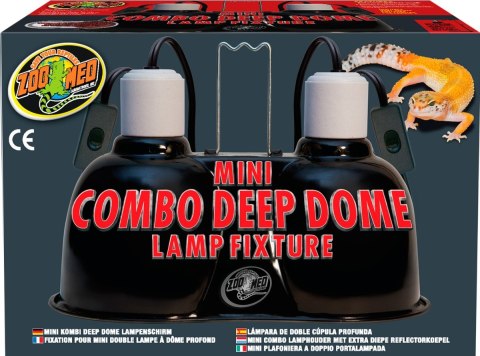 Lampa COMBO MINI DEEP DOME 2x100W ZOO MED