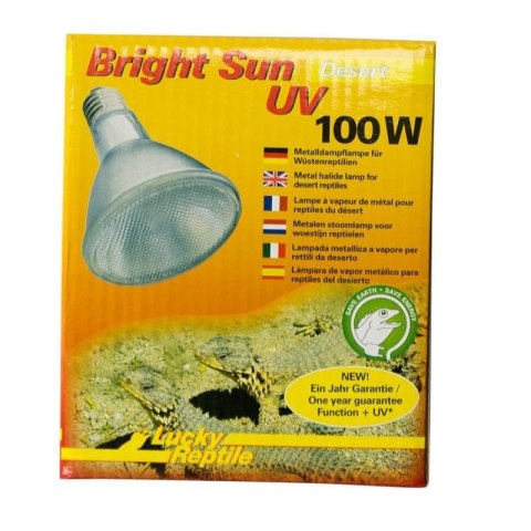 Metahalogen 100W Desert Bright Sun UV LUCKY REPTILE