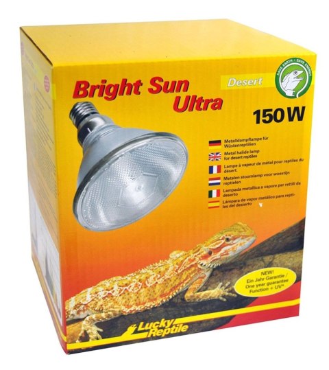 Metahalogen 150W Desert ULTRA Bright Sun UV LUCKY REPTILE