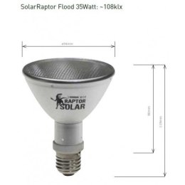 Metahalogen HID 35W FLOOD SOLAR RAPTOR