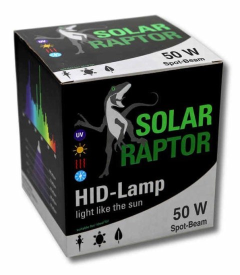 Metahalogen HID 50W SPOT SOLAR RAPTOR