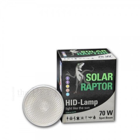 Metahalogen HID 70W SPOT SOLAR RAPTOR