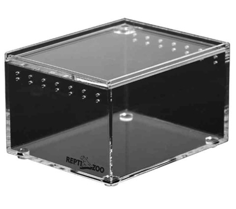 Terrarium akrylowe 10x8,5x6,5cm REPTI ZOO