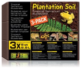 Torf 3szt 8,8L Plantation Soil EXO TERRA