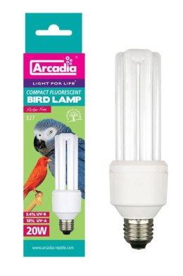 Żarówka UVB 2,4% 20W BIRD dla ptaków ARCADIA