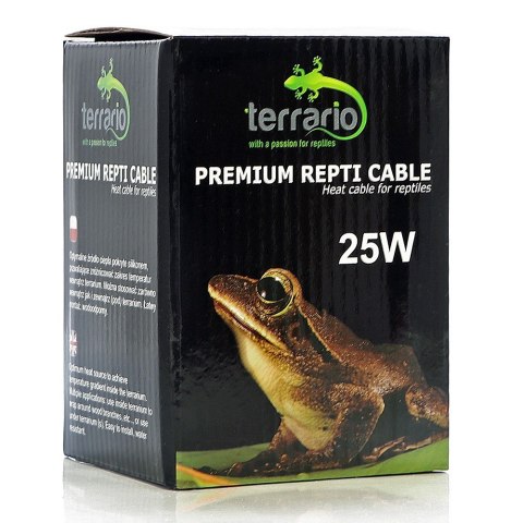 Kabel grzewczy Terrario 25W 6,5m