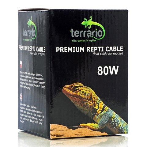 Kabel grzewczy Terrario 80W - 10,5m