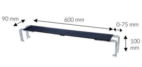 Lampa LED SKYLIGHT PRO 2HE 1szt 24W 3000lm