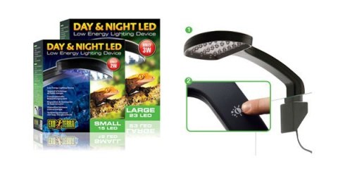 Lampka 24 LED dzień/ noc EXO TERRA