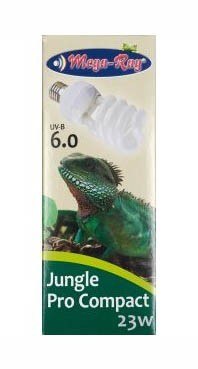 MEGA RAY żarówka Jungle UV 6.0 23W kameleon