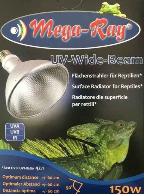 Metahalogen 150W WIDE BEAM MEGA RAY