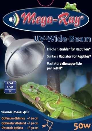 Metahalogen 50W WIDE BEAM MEGA RAY