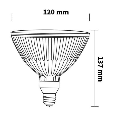 Metahalogen UV 150W PAR38 SUNLUX