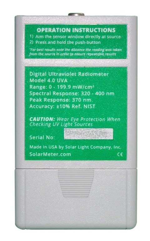 Miernik 4.0 UVA Solarmeter
