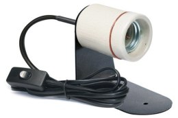 Oprawka ceramiczna z uchwytem montażowym i przewodem ARCADIA