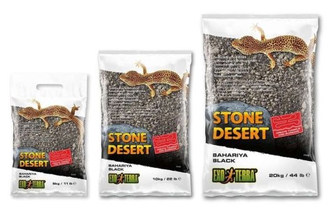 Piasek, glina, kamienie Stone Desert Black 5kg EXO TERRA gekony