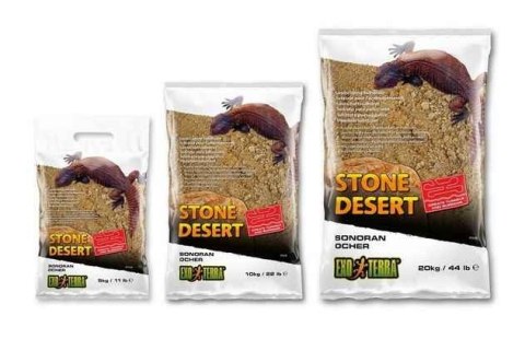 Piasek, glina, kamienie Stone Desert Orcha 20kg EXO TERRA agama brodata