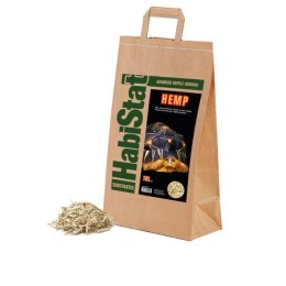 Podłoże dla żółwia z konopi Bedding Hemp 10L HABISTAT