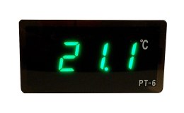 Termometr 12V PT-6 LED -40 +110C RINGDER