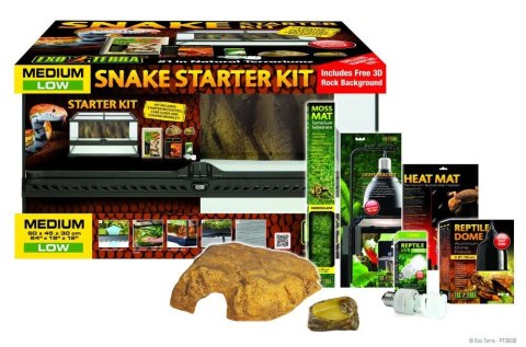 Terrarium zestaw wąż 60x45x30cm EXO TERRA