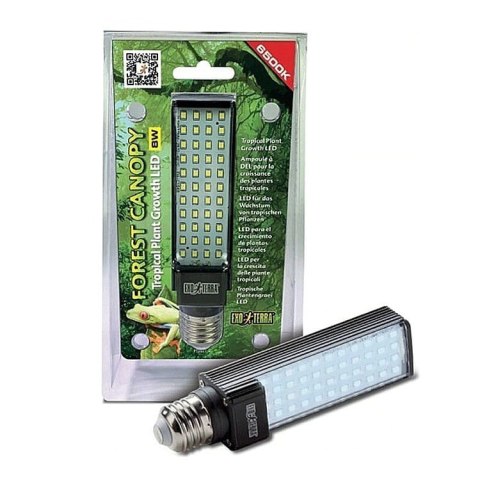 Żarówka LED do terrariów roślinnych 8W 6500K Forest Canopy EXO TERRA