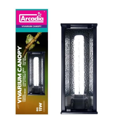 Dla kameleonów pokrywa T5 UVB 7% 11W FOREST ARCADIA