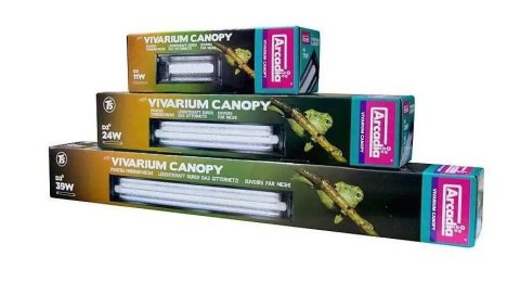 Dla kameleonów pokrywa T5 UVB 7% 24W FOREST ARCADIA