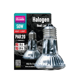 Żarówka halogenowa Halogen Heat Lamp 50W ARCADIA – nowe opakowanie