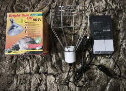 Kompletny zestaw 50W Jungle metahalogen + ballast + lampa LUCKY REPTILE