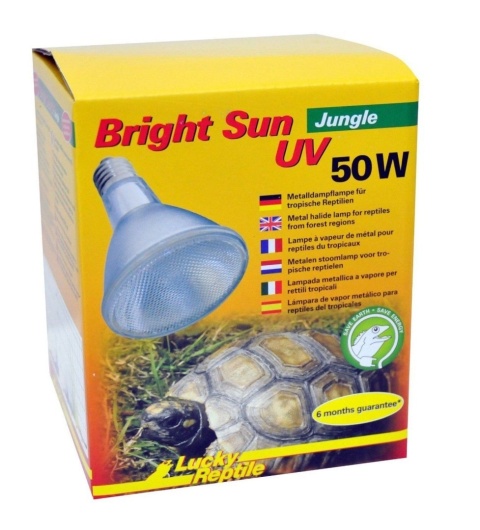 Kompletny zestaw 50W Jungle metahalogen + ballast + lampa LUCKY REPTILE