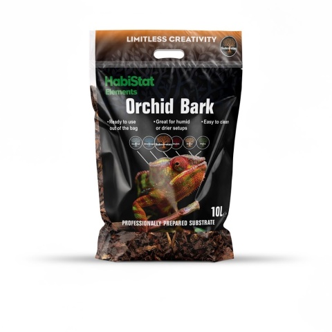 Kora orchideowa drobna dla kameleona Orchid Bark 60L HABISTAT