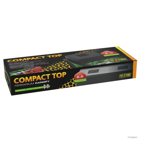 Oprawa pokrywa compact 3x13/25W MEDIUM EXO TERRA – nowe opakowanie