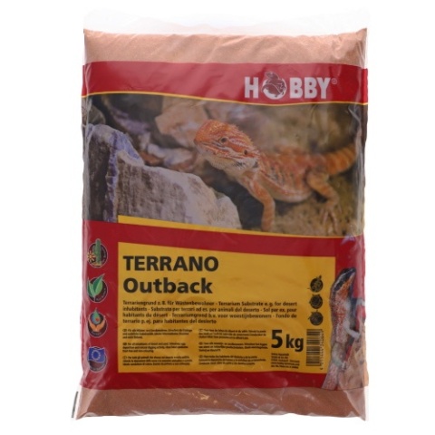 Piasek dla agamy, gekona, skorpiona, dla pustynnych i piaskowych gadów 5kg HOBBY