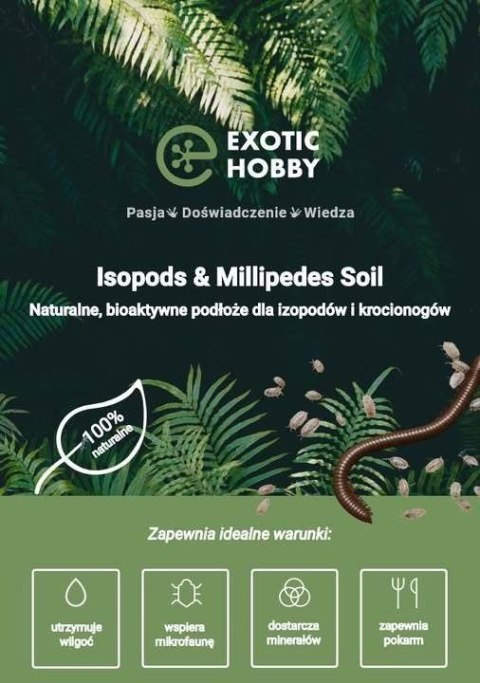Podłoże dla izopodów i krocionogów 3L