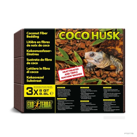 Podłoże kokosowe Coco Husk 3 x 8,8L EXO TERRA